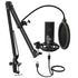 Studio Condenser USB Computer Microphone Kit