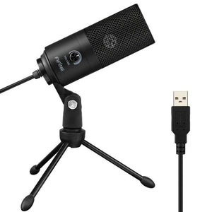 Metal USB Condenser Recording Microphone