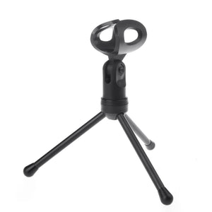 Microphone 3.5mm Jack Wired With Stand Tripod